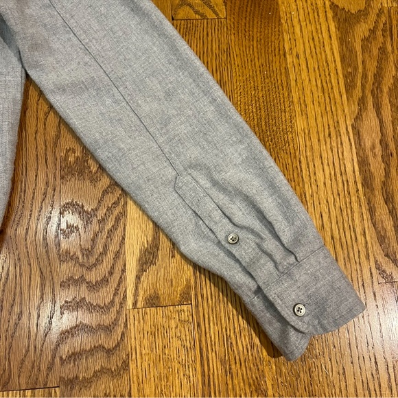 Madewell Flannel Front Tie Button Down Shirt - Picture 6 of 10